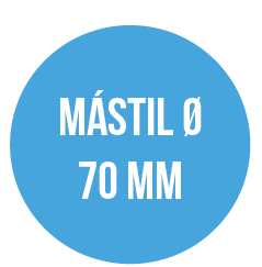 mastil setenta por setenta parasoles